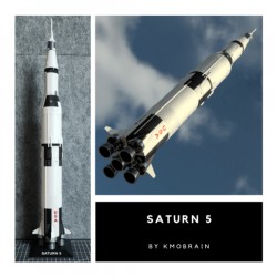 1:200 شاتل فضایی مدل موشک زحلSaturn