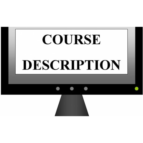 کورس دیسکریپشن یا سرفصل دروس (Course Description) ادبیات انگلیسی